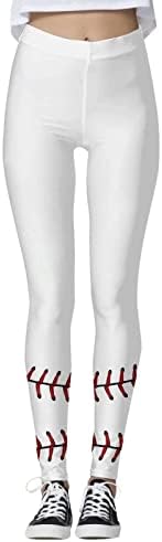 מכנסי קיץ של מיאשוי לנשים נשים מתאימות להדפיס בייסבול פרה טייסטים חותלות שולטות בחותלות ספורט יוגה בקיצור
