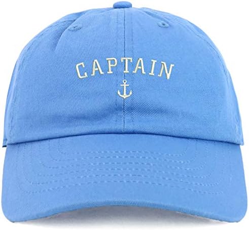 חנות לבוש אופנתית קפטן נוער קפטן עוגן מתכוונן כובע בייסבול כתר רך