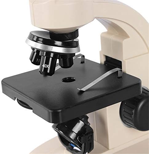 סט עם שקופיות עבור סטודנטים וילדים ביולוגיה אלחוטי למתחילים מיקרוסקופ מיקרוסקופ זכוכית מגדלת עם מעמד מתכוונן
