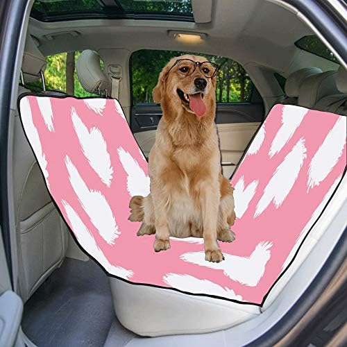 כיסוי מושב כלב מותאם אישית פנטזיה עיצוב סגנון יד נמשך הדפסת רכב מושב מכסה לכלבים עמיד למים החלקה עמיד רך