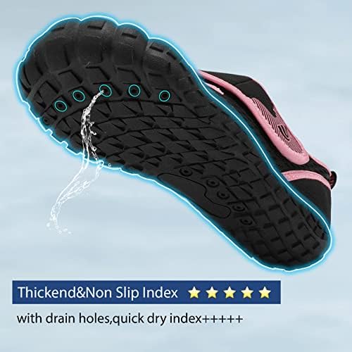 נעלי מים לנשים גברים יחפים לשחות חוף אקווה נעלי מהיר יבש עבור בריכת טיולים אימון חיצוני מים ספורט