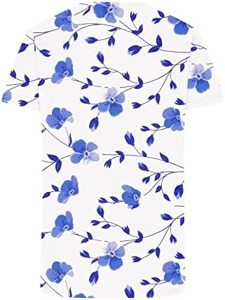 טרקלין חולצות לנערות קיץ סתיו קצר שרוול צווארון תחרה ספנדקס פרח גרפי חולצות נשים נ. ב.