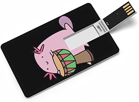 Axolotl מנגן את כרטיס DJEMBE USB 2.0 כונן הבזק 32 גרם/64 גרם דפוס מודפס מצחיק