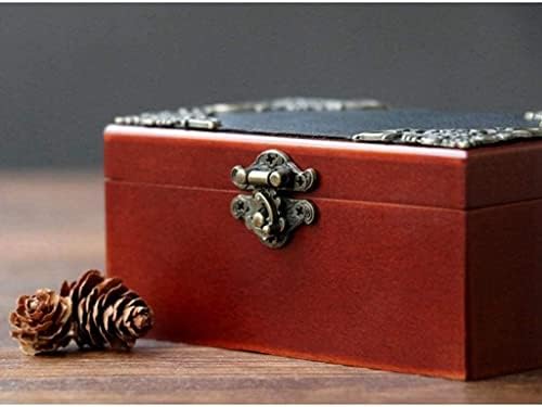 JGATW קופסא מוסיקה רטרו מנגנון תכשיטים קלאסיים קופסת מוזיקה לנשים קופסה מוזיקלית חרוטה עתיקה עם קופסה מוזיקלית מנעול