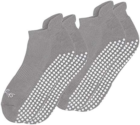 סקייבה החלקה גרביים לנשים-גריפ גרבי עבור בארה, פילאטיס, יוגה, בית חולים, עבודה - רשת כביסה תיק