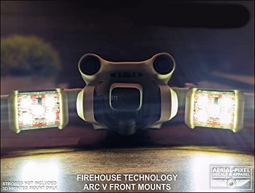 טכנולוגיית Firehouse Mavic Mini 3 Strobe Light ערכת אור לניווט וקו הראייה FAA תואם להתאמה לכל דגמי DJI Mavic Mini