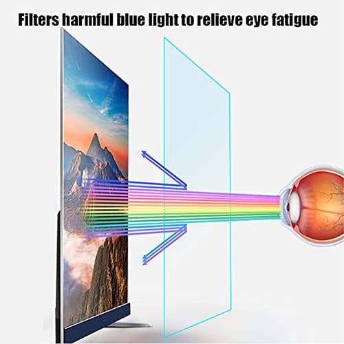 אנסנל 32-75 אינץ 'מגן מסך טלוויזיה נגד אור כחול מסנן מסך נגד סנוור מקל על עייפות העיניים סרט הגנה על עיניים אולטרה-ברור