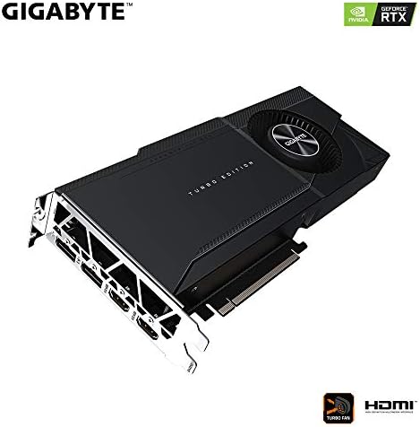 Gigabyte 24GB NVIDIA GEFORCE RTX 3090 TURBO GDDR6X CARD CARD דגם GV-N3090TURBO-24GD