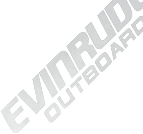 סט של 2 מדבקות חיצוניות של 2 Evinrude מדבקות ויניל גרפיקה המתאימה למנוע חיצוני סירות
