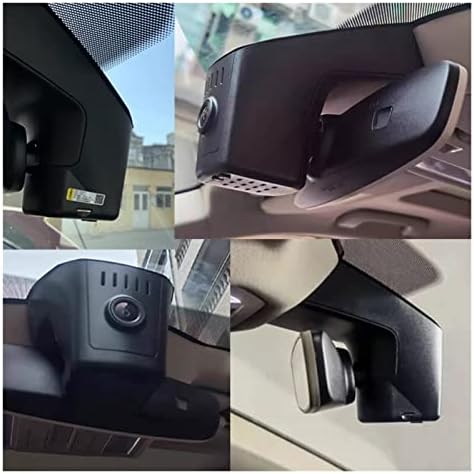 UHD, מכונית DVR WiFi מקליט וידאו מקליט מקף מצלמת מצלמת 24 שעות צג חניה תואם לפולקסווגן Touareg T Roc CR7 2018 2019 2020 2021