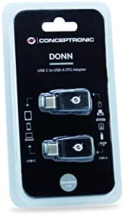 Conceptronic DONN03G מתאם OTG עבור USB-C לחבילה USB-A של 2