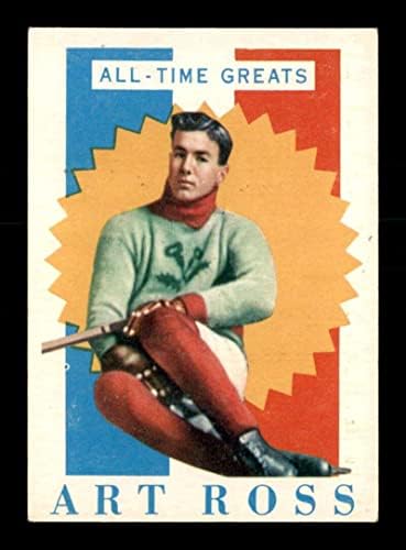 27 Art Ross Atg Hof - 1960 כרטיסי הוקי Topps מדורגים EXMT - כרטיסי הוקי לא חתומים