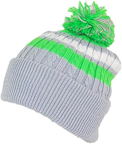 כובעי החורף הטובים ביותר כבל איכותי סרוג כובע חורף עם חורף עם פום גדול