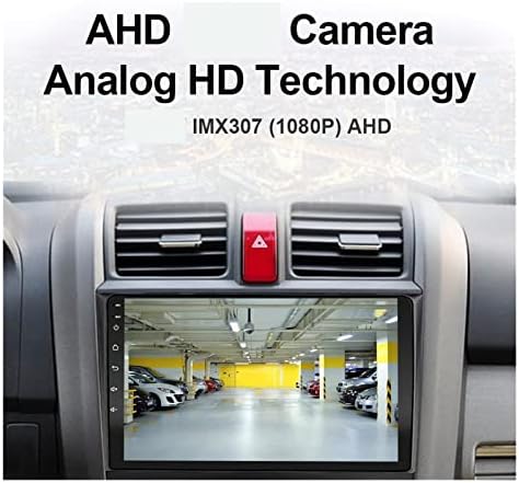 מכונית AHD הפוכה מצלמת אחוריים HD Night 1080p מצלמת וידאו עם WDR IMAX307 CHIP מתכווננת 360 ° מצלמה לבנה מסתובבת
