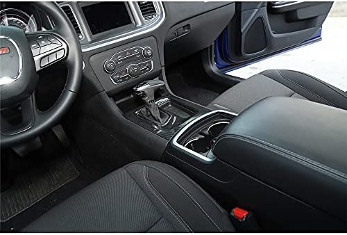 ABS Central Gear Gear Shift Box Panel Crim Cimer Coverative מתאים למטען דודג '2015-2021 אביזרי רכב