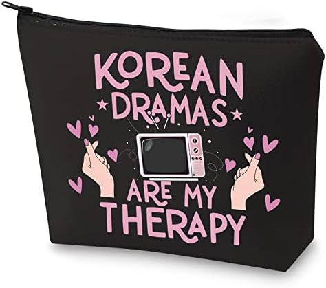 קוריאני דרמה קוסמטי איפור תיק ק-דרמה מאהב מתנה קוריאני דרמות הם שלי טיפול ק-דרמה רוכסן פאוץ תיק עבור נשים בנות