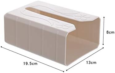 תיבת רקמות ZHEINJ תיבת רקמות עצמית קופסת מפיות מחזיק קיר קיר רכוב על שקית זבל אחסון מתלה