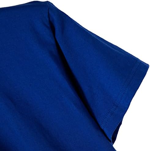 חולצת טי ספורט מזדמנת ללבוש חולצת מודעות כחולה חולצת טקס סיעוד שרוול קצר