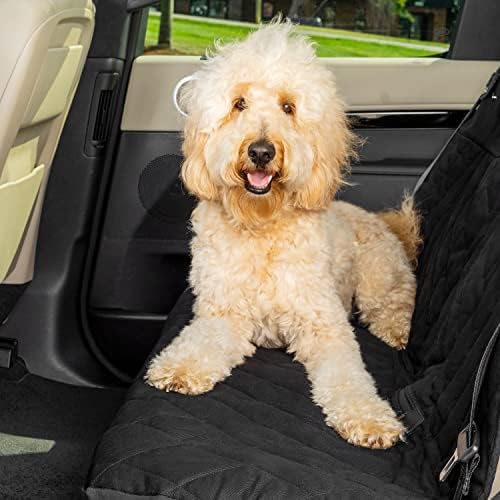 PetSafe רכיבה מאושרת כיסוי מושב מכונית כלב מרופד - אטום למים ועמיד - רחיץ מכונה - מתאים לרוב המכוניות, המשאיות