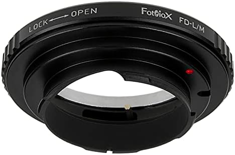 מתאם העדשות Fotodiox - תואם עדשות Canon FD & FL 35 ממ SLR ל- Leica M Mount Mount Rangefinder מצלמות