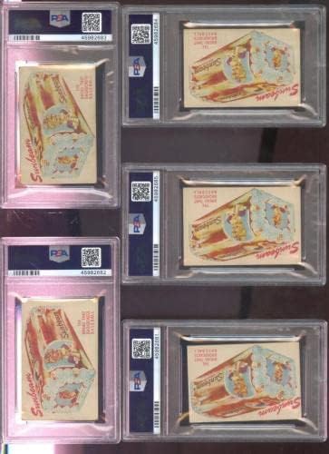 1947 לחם Sunbeam Al Smith PSA 4.5 כרטיס בייסבול מדורג סקרמנטו סולונים PCL - כרטיסי הוקי סלע