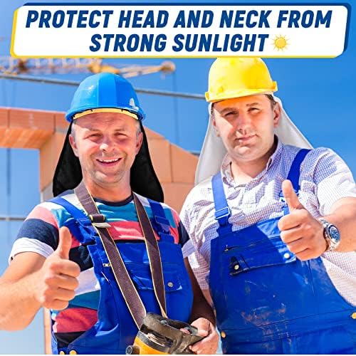 24 יח 'מגנת שמש גנת צוואר וילונות צוואר מגן שמש לגברים כובע צוואר UV כובע וילון צוואר גווני צוואר