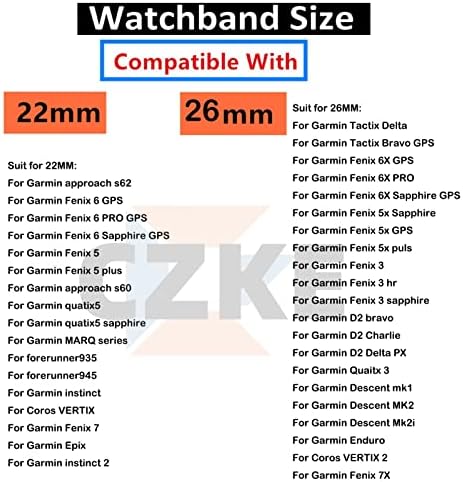 להקות שעון ניילון קלוע SNKB עם אבזם אלסטי עבור Garmin Fenix ​​7 7x 6 6x Pro 5x 5 3HR 945 S60 S62 רצועות שחרור QuickFit