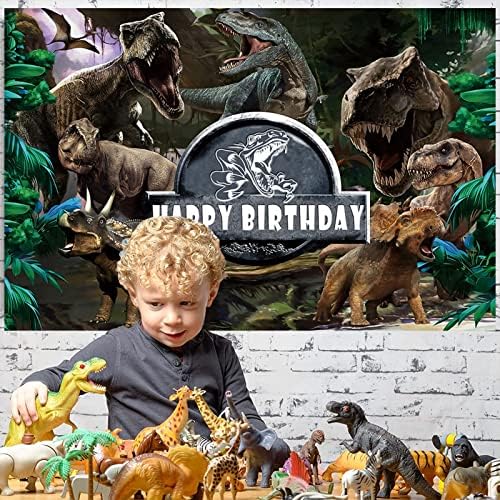 תפאורת דינוזאור לילדים דינוזאור עולמי פארק באנר ג'ונגל יערות גשם בעלי חיים צילום רקע רקע פוטו פוטו סטודיו אבזרים