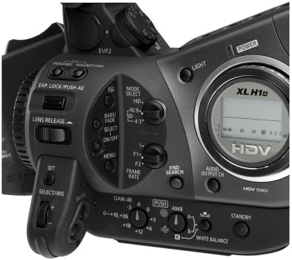 CANON XL-H1A 3CCD HDV High Definition Caldorder עם 20x HD Video Zoom Lens III