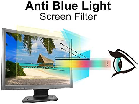 מסך כחול אור חסימת מסך מסנן עבור 19 אינץ סטנדרטי צג, מגן על עיניים אנטי שריטה בועת משלוח מחשב מסך מגן