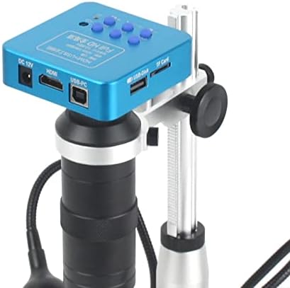 אביזרי מיקרוסקופ למבוגרים ילדים 1080 מצלמה מיקרוסקופ וידאו דיגיטלית אלקטרונית, אור עדשת זום פי 130