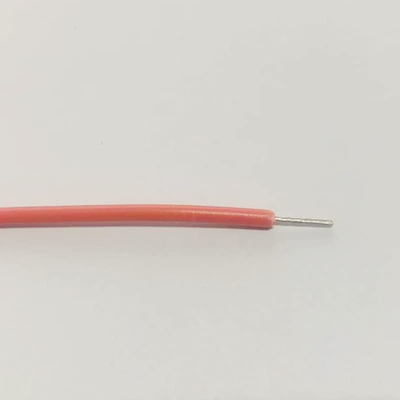 UL1007 תיל אלקטרוני מוליך נחושת משומר 20AWG 80 ° C 300V OD = 1.8 ממ 10 ממ או 30ft PVC חוט מבודד חוט מבודד