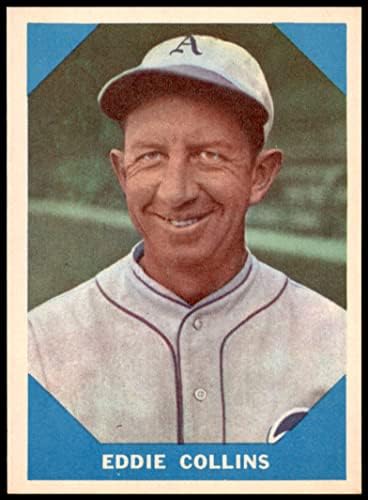 1960 Fleer 20 אדי קולינס פילדלפיה אתלטיקה/White Sox NM/MT Athletics/White Sox