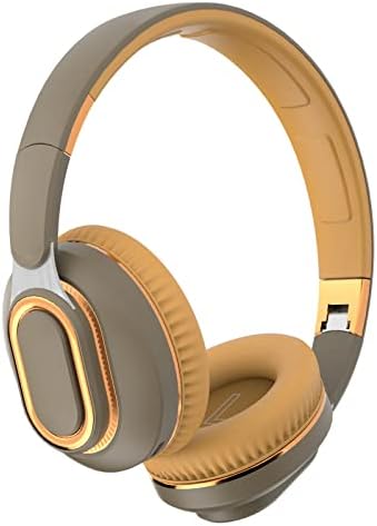 Tourya H7 אוזניות Bluetooth אלחוטיות, צליל סטריאו HD מעל אוזניות אוזניים עם מיקרופונים מובנים, Bass Deep 16