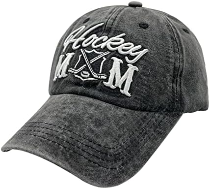 הוקי נשים של וולדלי -הוקי כובע רקום כובע בייסבול מתכוונן ג'ינס מתכוונן