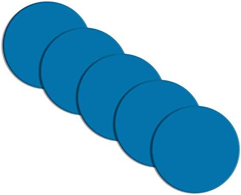גיליון אקרילי של Yuesfz Perspex צורה עגולה צבע אטום, יכול לשמש לאביזרים קטנים DIY, קוטר: 90 ממ סדין אקרילי
