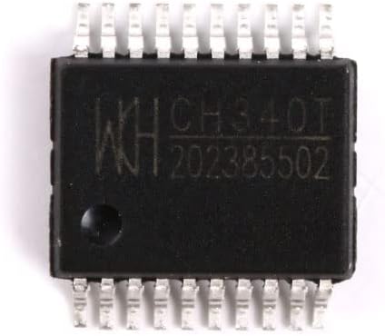 Jessinie 5PCS CH340T CH340 IC SSOP20 USB למתאם סדרתי CHIP IC SMD CH340 SMD CH340T שבב סדרתי USB לשבב יציאה סדרתי
