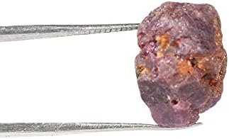 גולמיות טבעיות מחוספס 26.90 CT כוכב רובי רופף גביש ריפוי אבן חן לשימושים מרובים