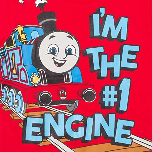 תומאס וחברים תומאס הרכבת 3 חבילה חולצות גרפיות שרוול קצר