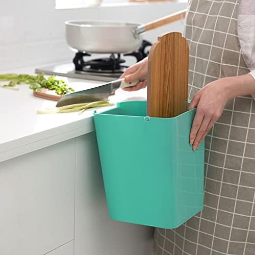 אשפה יכול,יצירתי אשפה יכול ביתי פלסטיק אשפה פחיות משרד סלטות סלון חדר שינה מטבח אמבטיה אחסון אשפה סל עם מכסה / ירוק