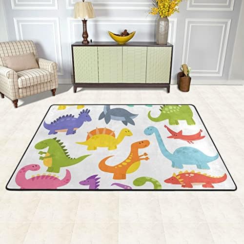 תינוקות דינוזאור צבעוניים שטיחים גדולים של שטיחי שטיחים של פליימט שטיחים לילדים משחק חדר שינה חדר חדר שינה 72 x