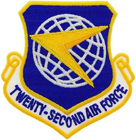 חיל האוויר ה -12 של ארצות הברית USAF מגן רקום, עם דבק ברזל