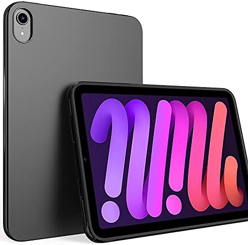 iPad Mini 6 Case 2021, Puxicu Slim Design Matt TPU גומי עור רך סיליקון כיסוי מגן עבור Apple iPad Mini Tablet דור
