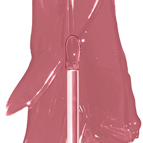 רבלון אולטרה ויניל שפתיים פולנית, שפתון נוזלי, חליפת יום הולדת, סגול עירום מבריק