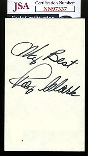 רוי קלארק חתם על חתימת כרטיס אינדקס 3 על 5