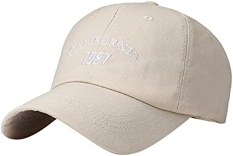 בייסבול כובעי נשים גברים מקרית מתכוונן אבא כובע קיץ קרם הגנה כפת כובעי עם מגן אופנתי רכיבה על אופניים טיולים כובע