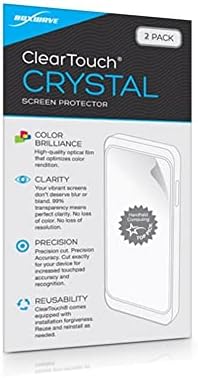 מגן מסך גלי תיבה התואם ל- LG 29 Monitor - Cleartouch Crystal, עור סרט HD - מגנים מפני שריטות עבור צג LG 29