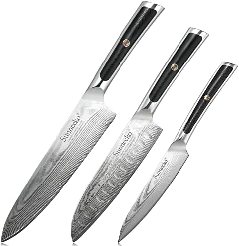 סכין שף של Sunnecko, סכין סנטוקו וסכין שירות