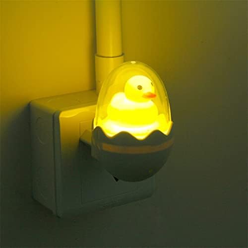 חמוד צהוב ברווז לילה אור חיישן בקרת ניתן לעמעום מנורת שלט רחוק לבית שינה ילדי ילדי מתנה