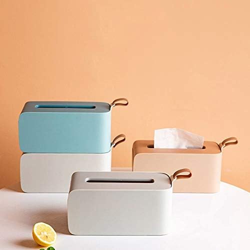קופסת רקמות ביתית של אנדן 1 מסגרת כיסוי נייר נייר מפלסטיק מרובעת, משמשת לכיור אמבטיה, גודל שולחן משרד ביתי: